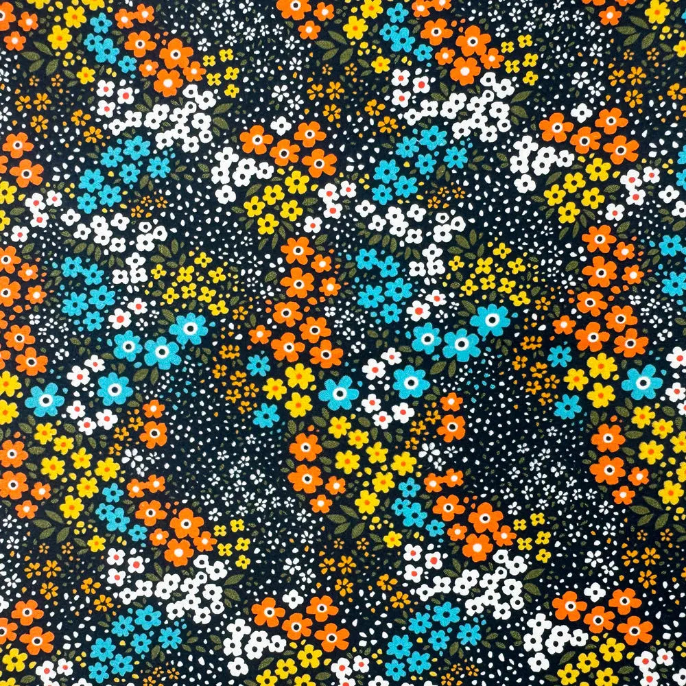 100% Cotton Percale Fabric | 44" (112cm) Wide Lightweight 200 Thread Count Dressmaking & Craft Material â€“ Mix Designs â€“ Sold by the Meter