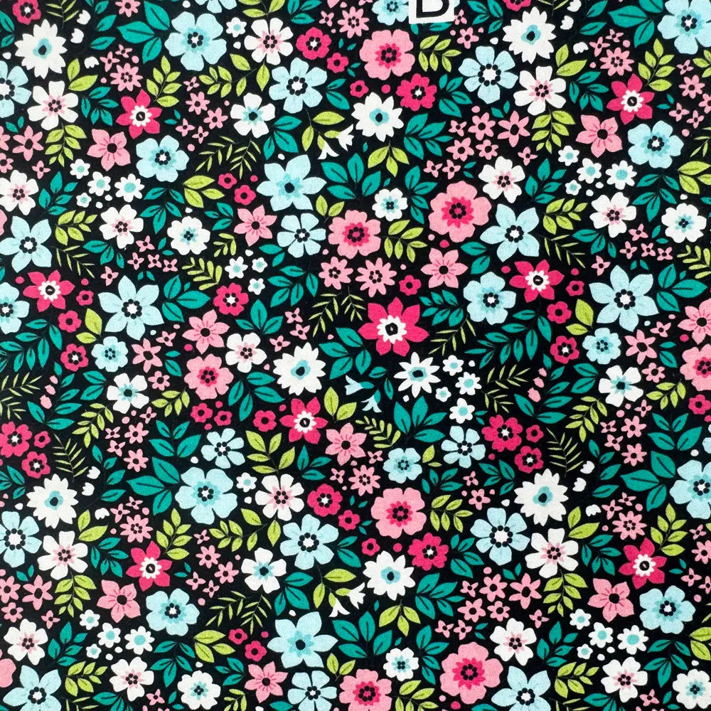 100% Cotton Percale Fabric | 44" (112cm) Wide Lightweight 200 Thread Count Dressmaking & Craft Material – Mix Designs – Sold by the Meter