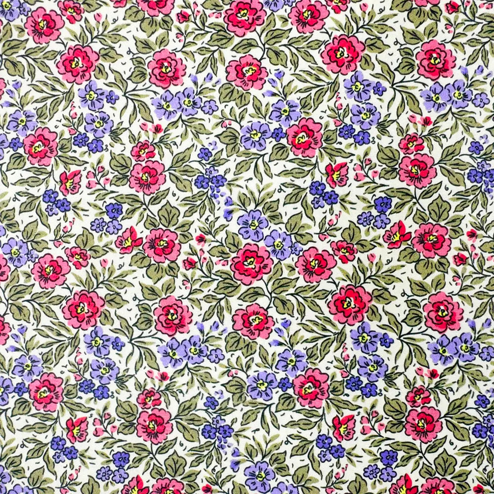 100% Cotton Percale Fabric | 44" (112cm) Wide Lightweight 200 Thread Count Dressmaking & Craft Material â€“ Mix Designs â€“ Sold by the Meter