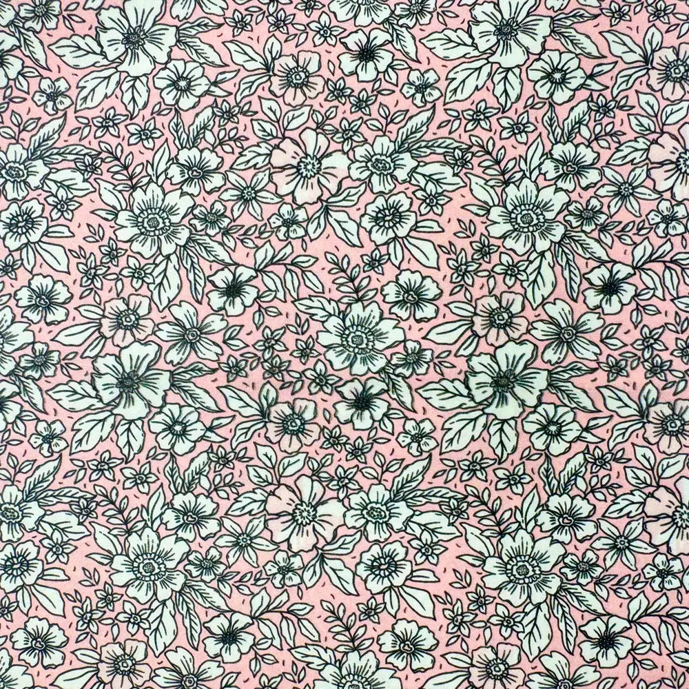 100% Cotton Percale Fabric | 44" (112cm) Wide Lightweight 200 Thread Count Dressmaking & Craft Material â€“ Mix Designs â€“ Sold by the Meter