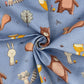 Cotton Rich Half Panama Canvas Fabric | Printed Craft Canvas 54" (140cm) Wide 150gsm OEKO-TEXÂ® â€“ Sold by the Meter