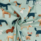 Cotton Rich Half Panama Canvas Fabric | Printed Craft Canvas 54" (140cm) Wide 150gsm OEKO-TEX® – Sold by the Meter