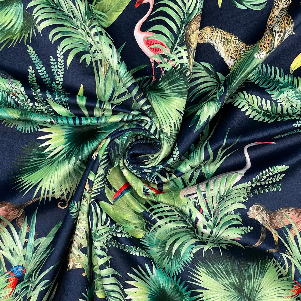 Luxury Printed Velvet Upholstery Fabric | Heavyweight Soft Durable Velvet 58" (148cm) Wide Home Furnishing Fabric â€“ Sold by the Meter