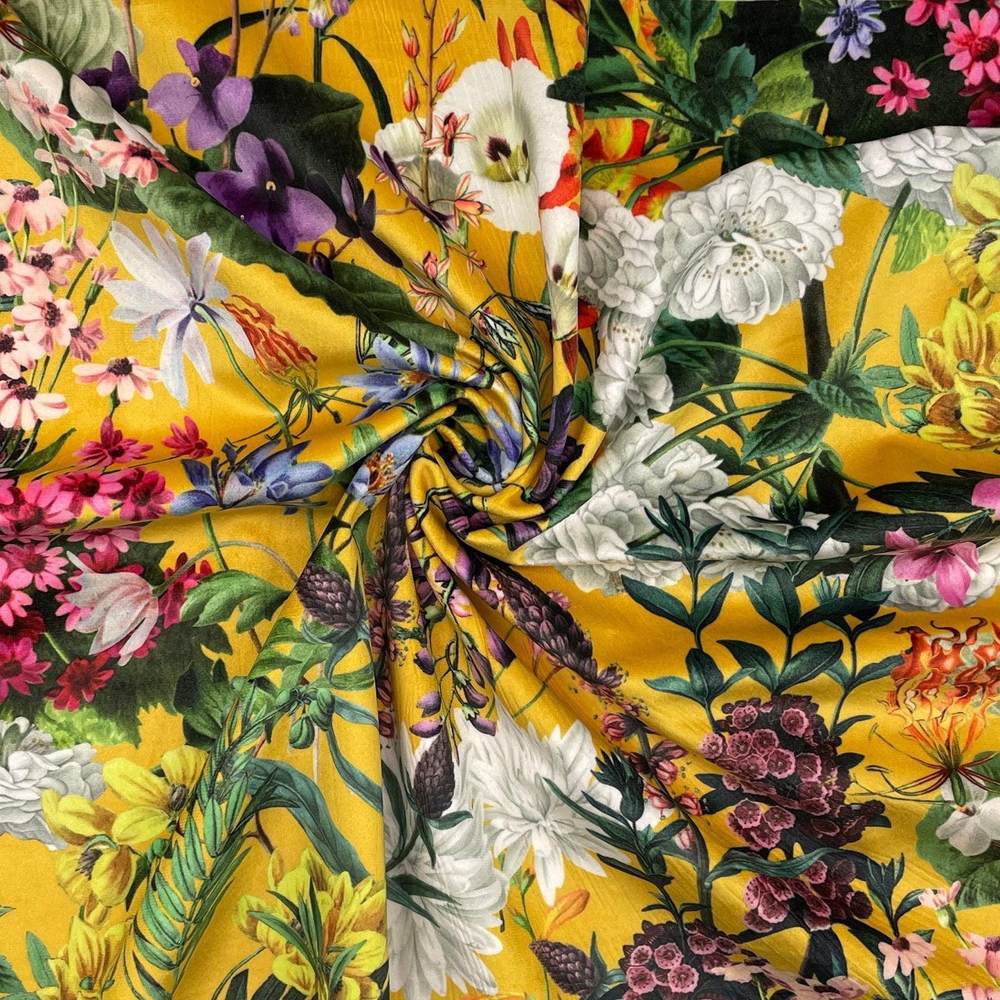 Luxury Printed Velvet Upholstery Fabric | Heavyweight Soft Durable Velvet 58" (148cm) Wide Home Furnishing Fabric – Sold by the Meter