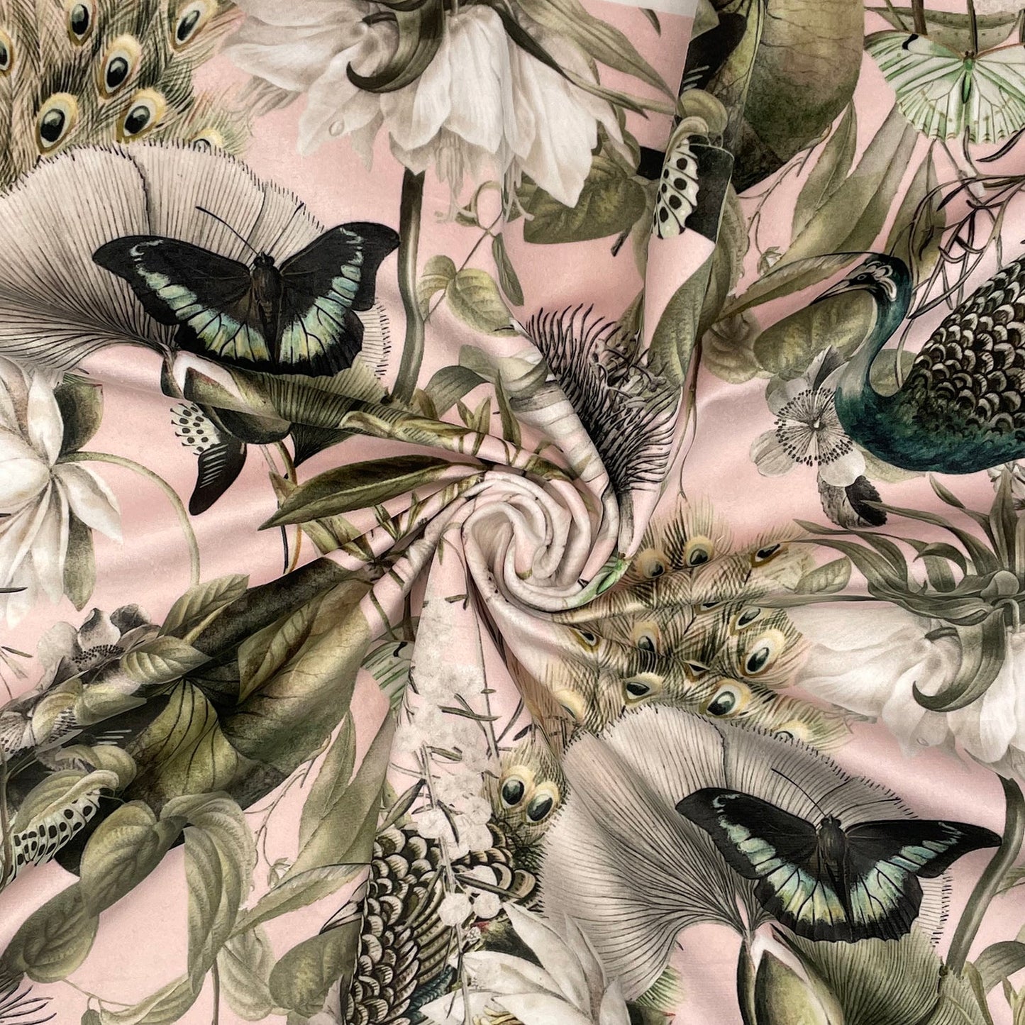 Luxury Printed Velvet Upholstery Fabric | Heavyweight Soft Durable Velvet 58" (148cm) Wide Home Furnishing Fabric – Sold by the Meter