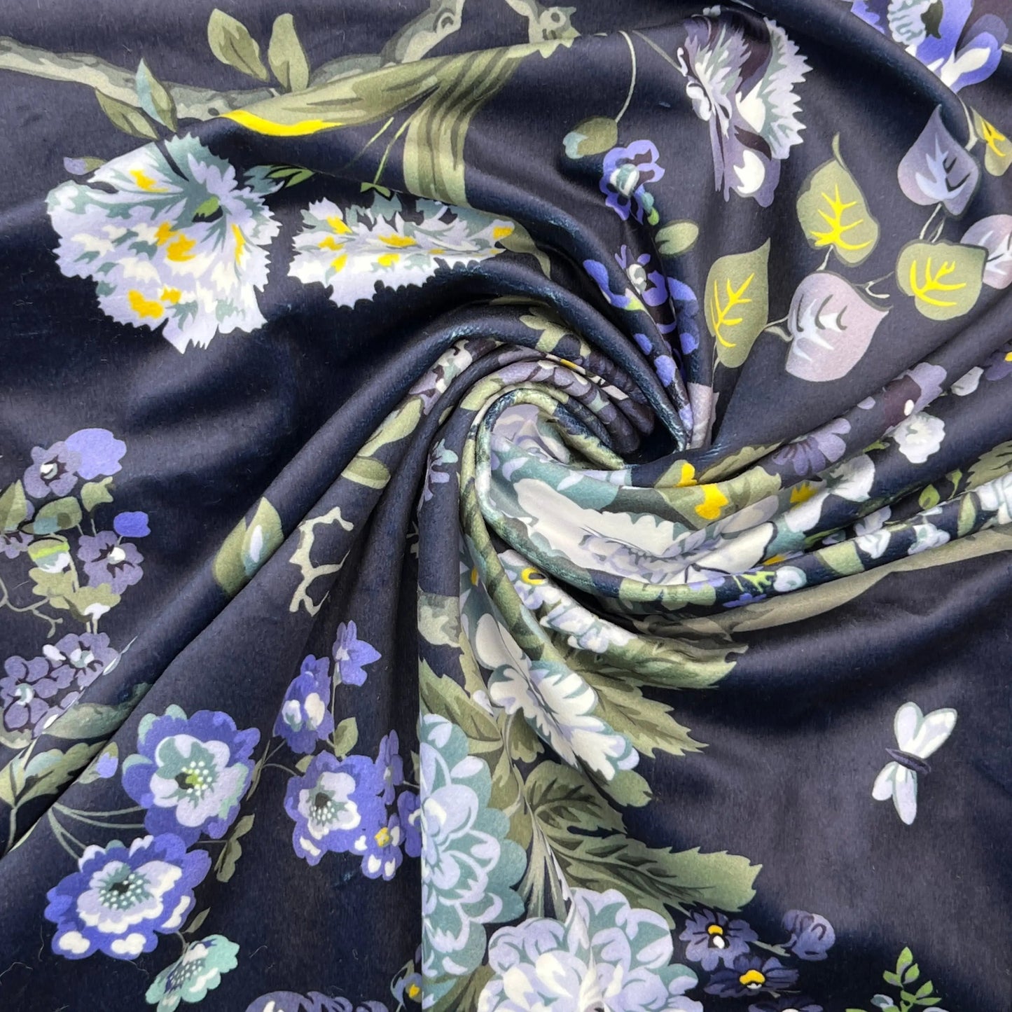 Luxury Printed Velvet Upholstery Fabric | Heavyweight Soft Durable Velvet 58" (148cm) Wide Home Furnishing Fabric â€“ Sold by the Meter