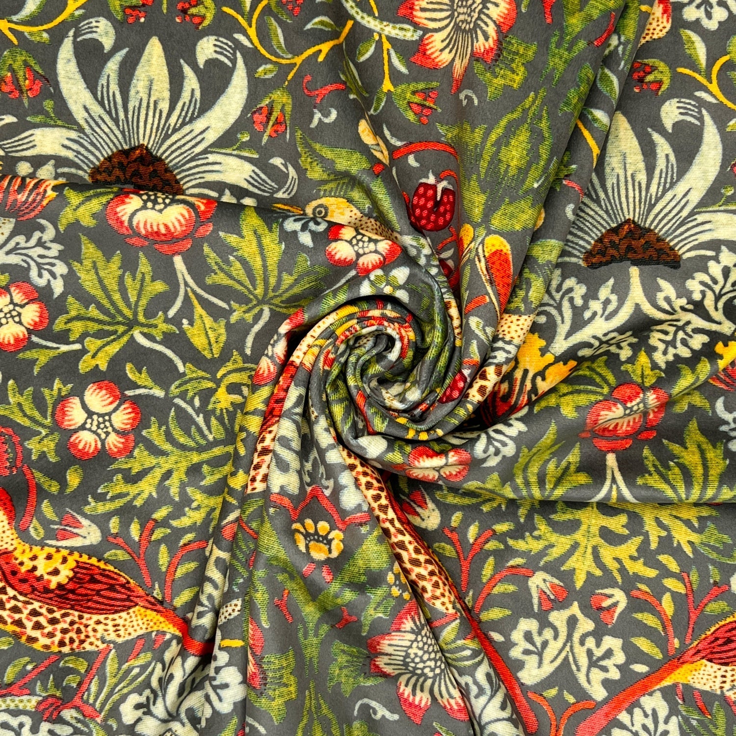 Luxury Printed Velvet Upholstery Fabric | Heavyweight Soft Durable Velvet 58" (148cm) Wide Home Furnishing Fabric – Sold by the Meter