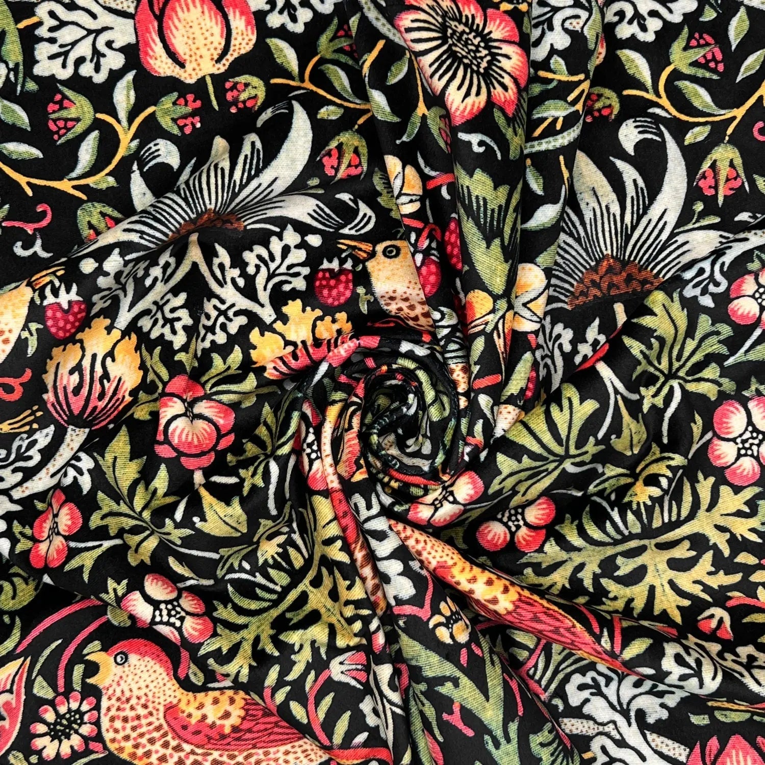 Luxury Printed Velvet Upholstery Fabric â€“ Heavyweight Soft Durable Velvet 58" (148cm) Wide Furnishing Fabric â€“ 15M Roll