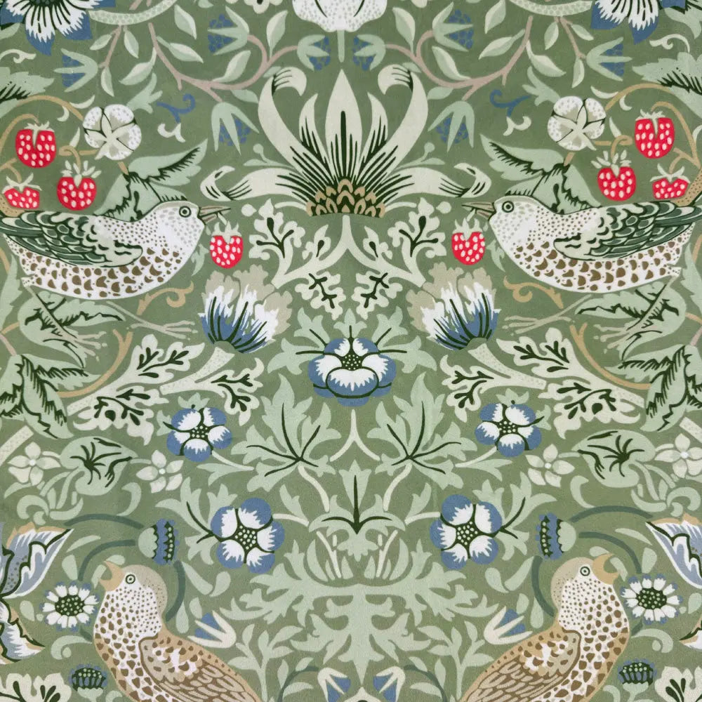 Luxury Printed Velvet Upholstery Fabric â€“ Heavyweight Soft Durable Velvet 58" (148cm) Wide Furnishing Fabric â€“ 15M Roll