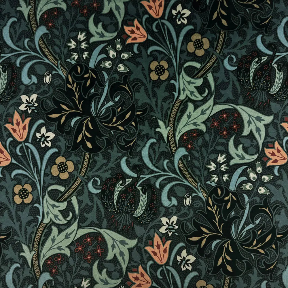 Luxury Printed Velvet Upholstery Fabric â€“ Heavyweight Soft Durable Velvet 58" (148cm) Wide Furnishing Fabric â€“ 15M Roll