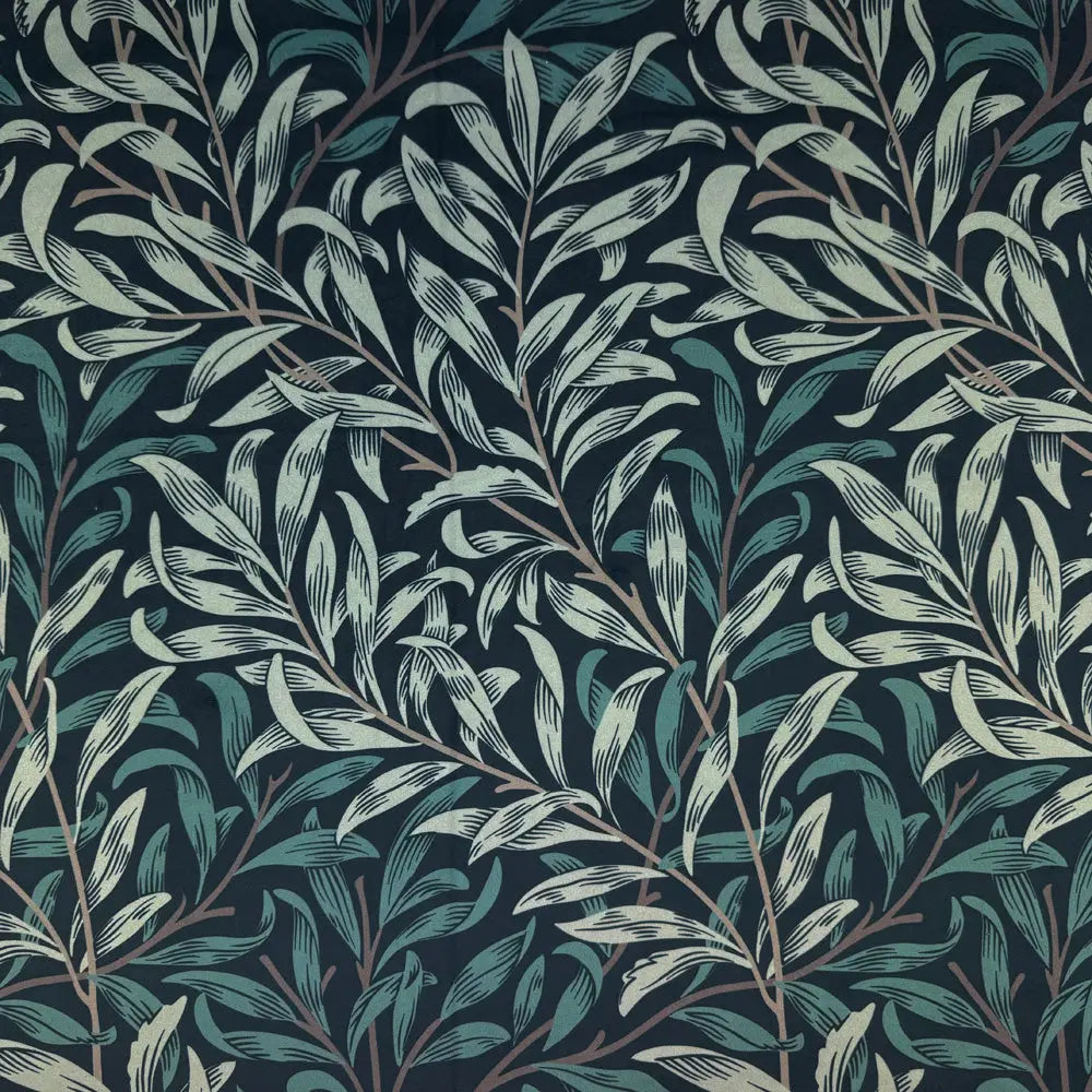 Luxury Printed Velvet Upholstery Fabric | Heavyweight Soft Durable Velvet 58" (148cm) Wide Home Furnishing Fabric â€“ Sold by the Meter