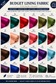 Budget Polyester Lining Soft Matte Finish Fabric 44" By The Roll (25 Meters)