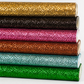 Chunky Glitter Leatherette Fabric | Heavyweight Faux Leather 55" (140cm) Wide  12.5 Metre Roll