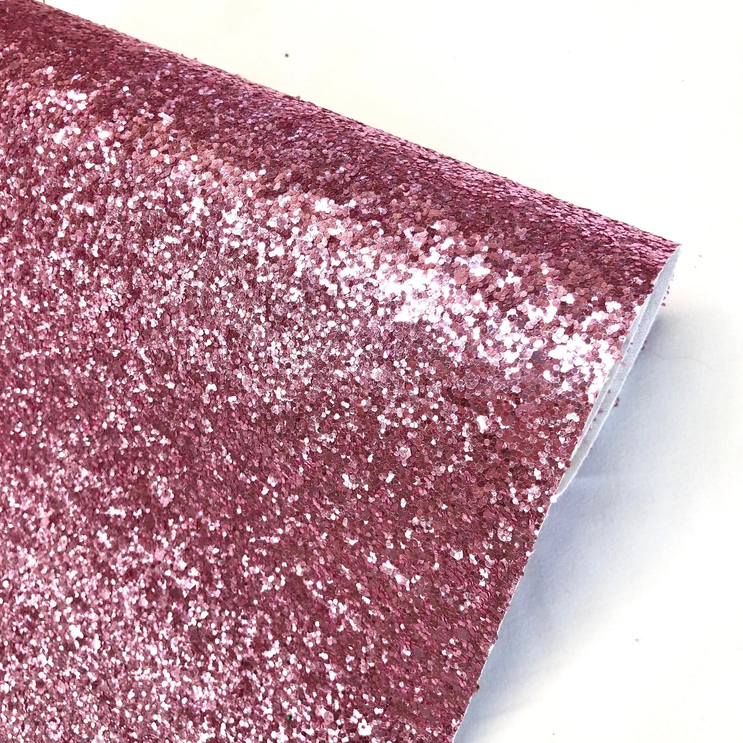 Chunky Glitter Leatherette Fabric â€“ Heavyweight Faux Leather 55" (140cm) Wide | 12.5 Metre Roll