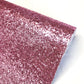 Chunky Glitter Leatherette Fabric â€“ Heavyweight Faux Leather 55" (140cm) Wide | 12.5 Metre Roll