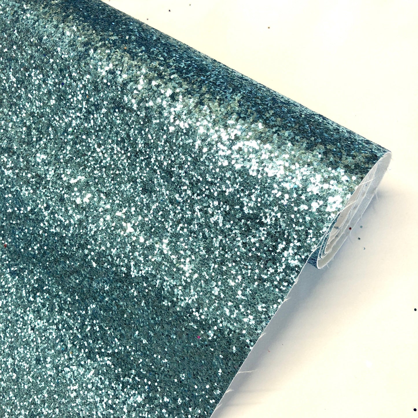Chunky Glitter Leatherette Fabric | Heavyweight Faux Leather 55" (140cm) Wide – Sold by the Meter