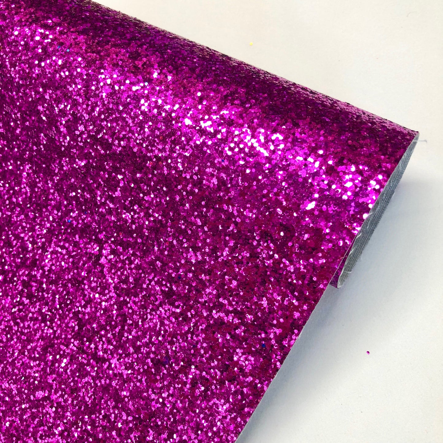 Chunky Glitter Leatherette Fabric | Heavyweight Faux Leather 55" (140cm) Wide – Sold by the Meter