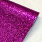 Chunky Glitter Leatherette Fabric â€“ Heavyweight Faux Leather 55" (140cm) Wide | 12.5 Metre Roll
