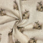 Cotton Rich Linen Look Digitally Printed Panama Fabric | 55" (140cm) Wide 200gsm Craft & Home DÃ©cor Material â€“ Sold by the Meter