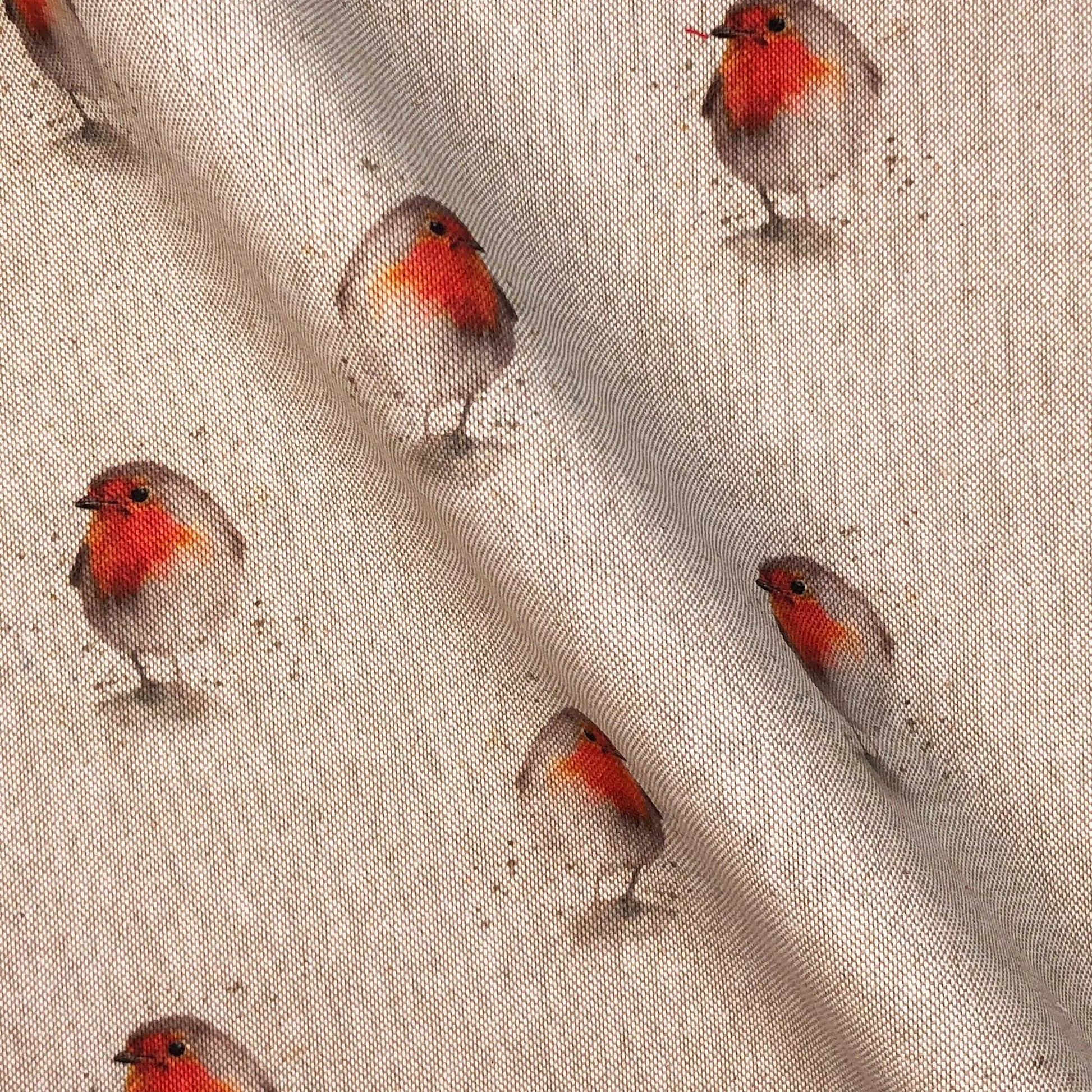 Cotton Rich Linen Look Digitally Printed Panama Fabric | 55" (140cm) Wide 200gsm Craft & Home DÃ©cor Material â€“ Sold by the Meter