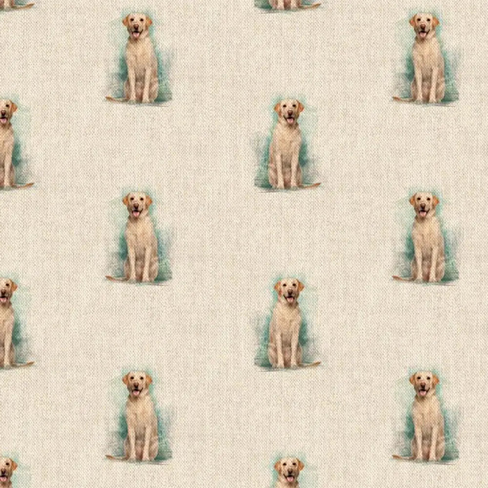 Cotton Rich Linen Look Digitally Printed Panama Fabric | 55" (140cm) Wide 200gsm Craft & Home DÃ©cor Material â€“ Sold by the Meter