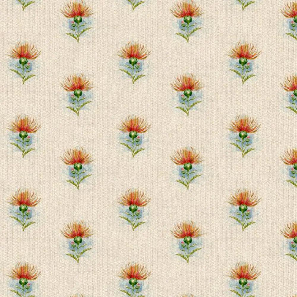 Cotton Rich Linen Look Digitally Printed Panama Fabric | 55" (140cm) Wide 200gsm Craft & Home DÃ©cor Material â€“ Sold by the Meter