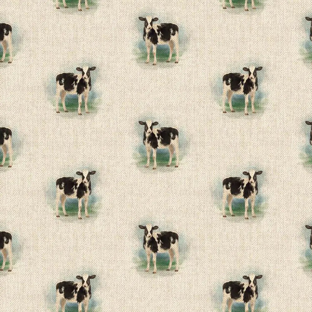 Cotton Rich Linen Look Digitally Printed Panama Fabric | 55" (140cm) Wide 200gsm Craft & Home Décor Material – Sold by the Meter