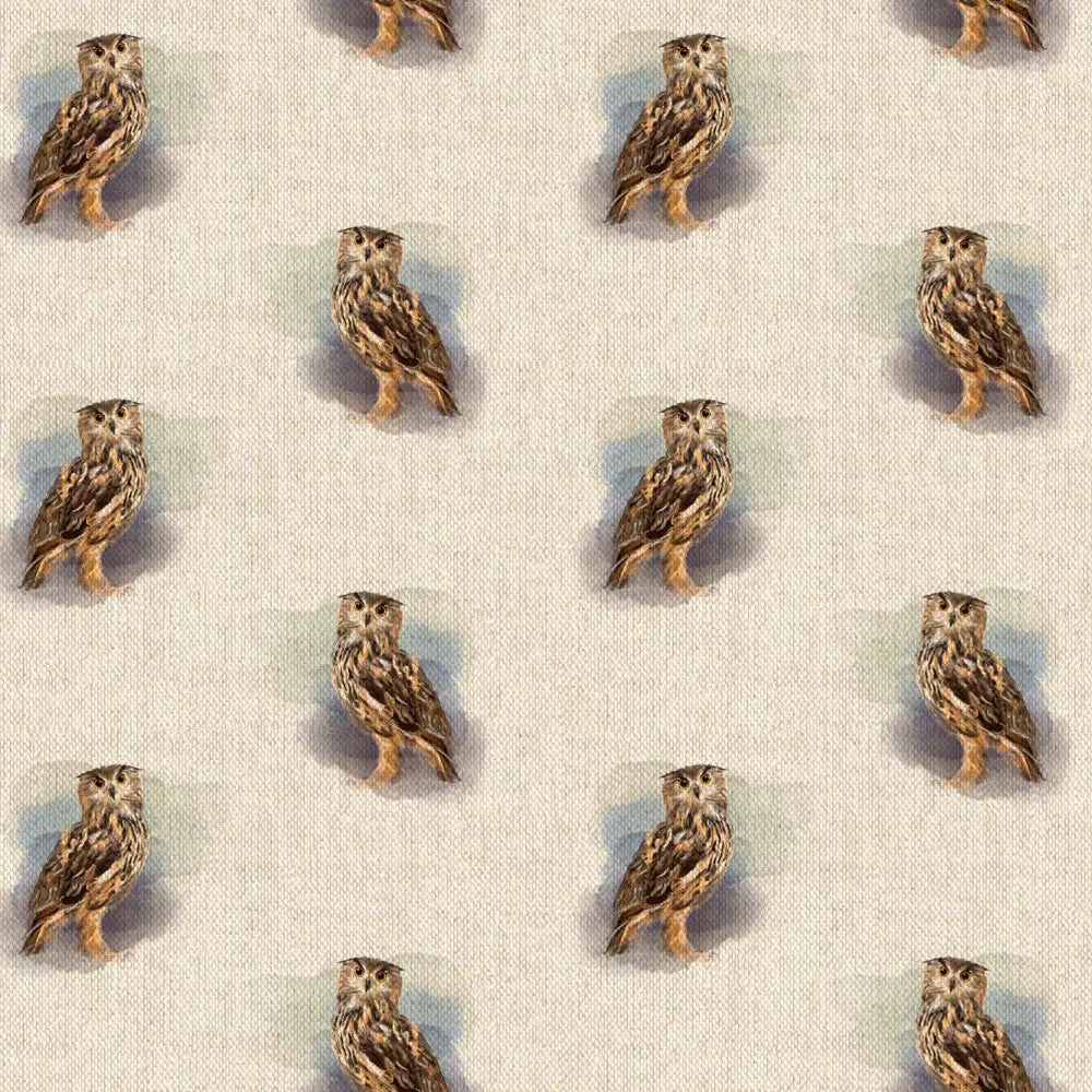 Cotton Rich Linen Look Digitally Printed Panama Fabric | 55" (140cm) Wide 200gsm Craft & Home DÃ©cor Material â€“ Sold by the Meter