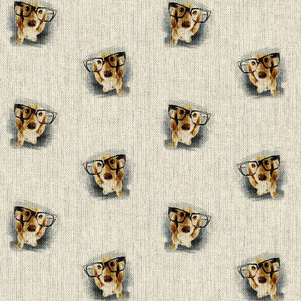Cotton Rich Linen Look Digitally Printed Panama Fabric | 55" (140cm) Wide 200gsm Craft & Home Décor Material – Sold by the Meter
