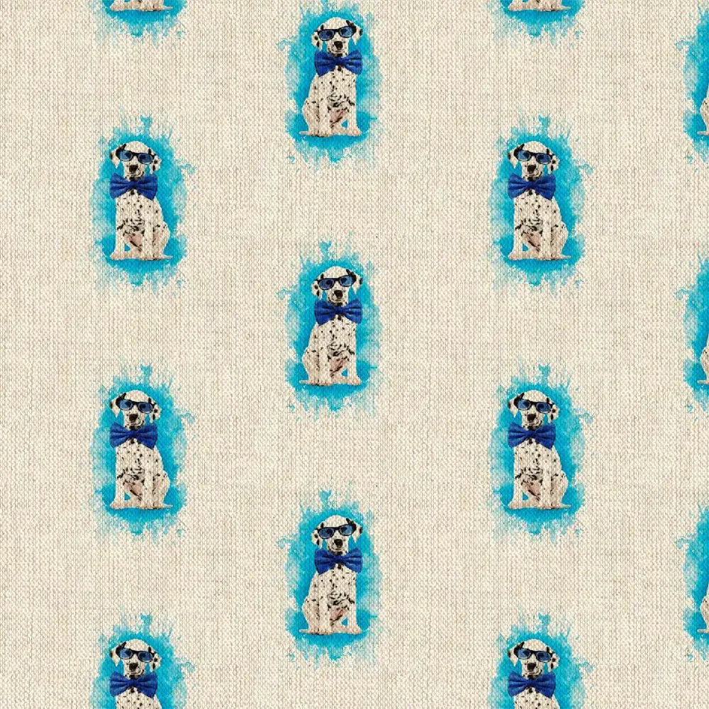 Cotton Rich Linen Look Digitally Printed Panama Fabric | 55" (140cm) Wide 200gsm Craft & Home Décor Material – Sold by the Meter