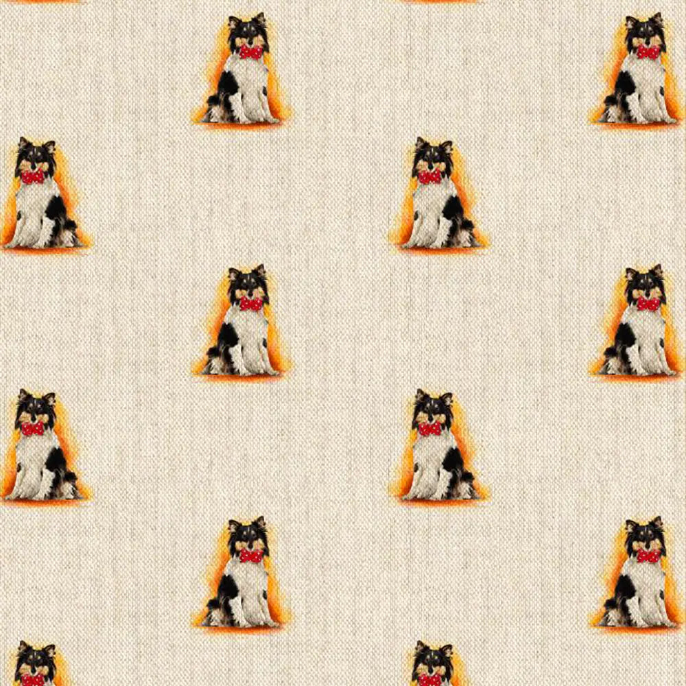 Cotton Rich Linen Look Digitally Printed Panama Fabric | 55" (140cm) Wide 200gsm Craft & Home DÃ©cor Material â€“ Sold by the Meter