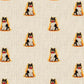 Cotton Rich Linen Look Digitally Printed Panama Fabric | 55" (140cm) Wide 200gsm Craft & Home DÃ©cor Material â€“ Sold by the Meter