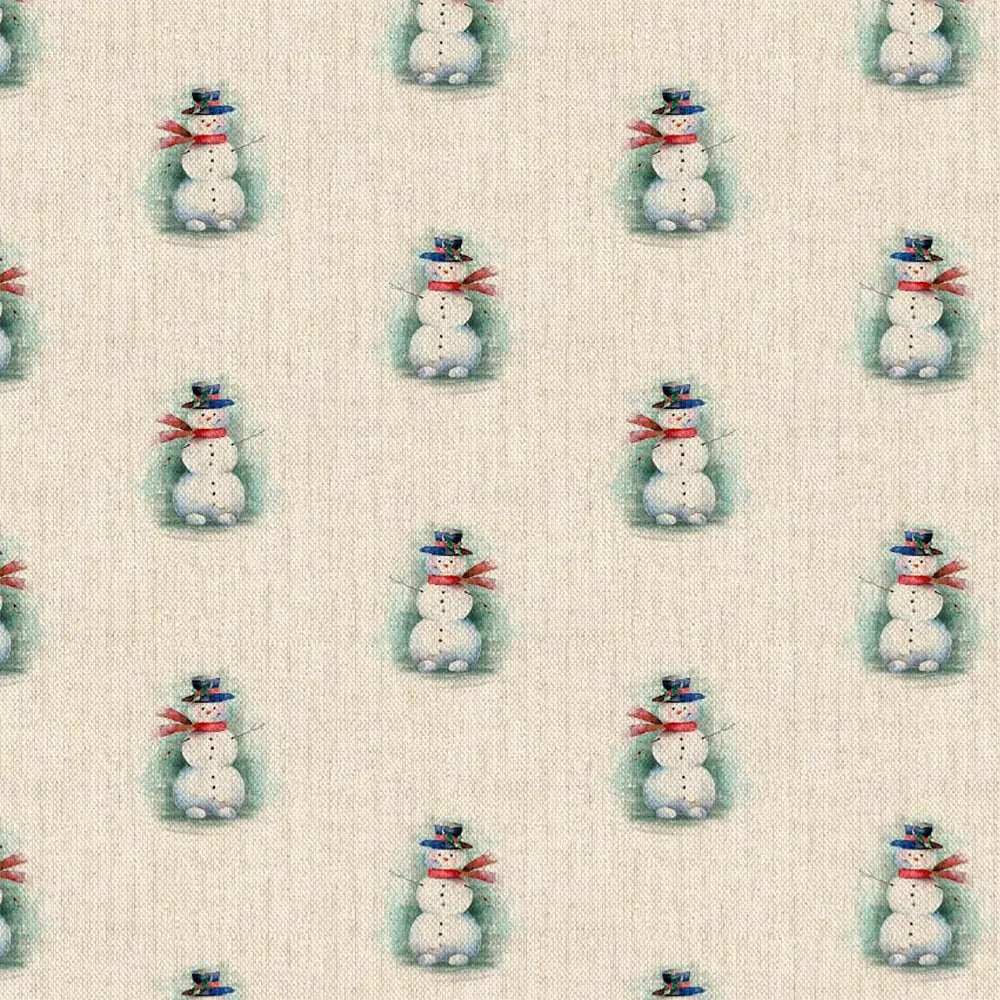 Cotton Rich Linen Look Digitally Printed Panama Fabric | 55" (140cm) Wide 200gsm Craft & Home DÃ©cor Material â€“ Sold by the Meter