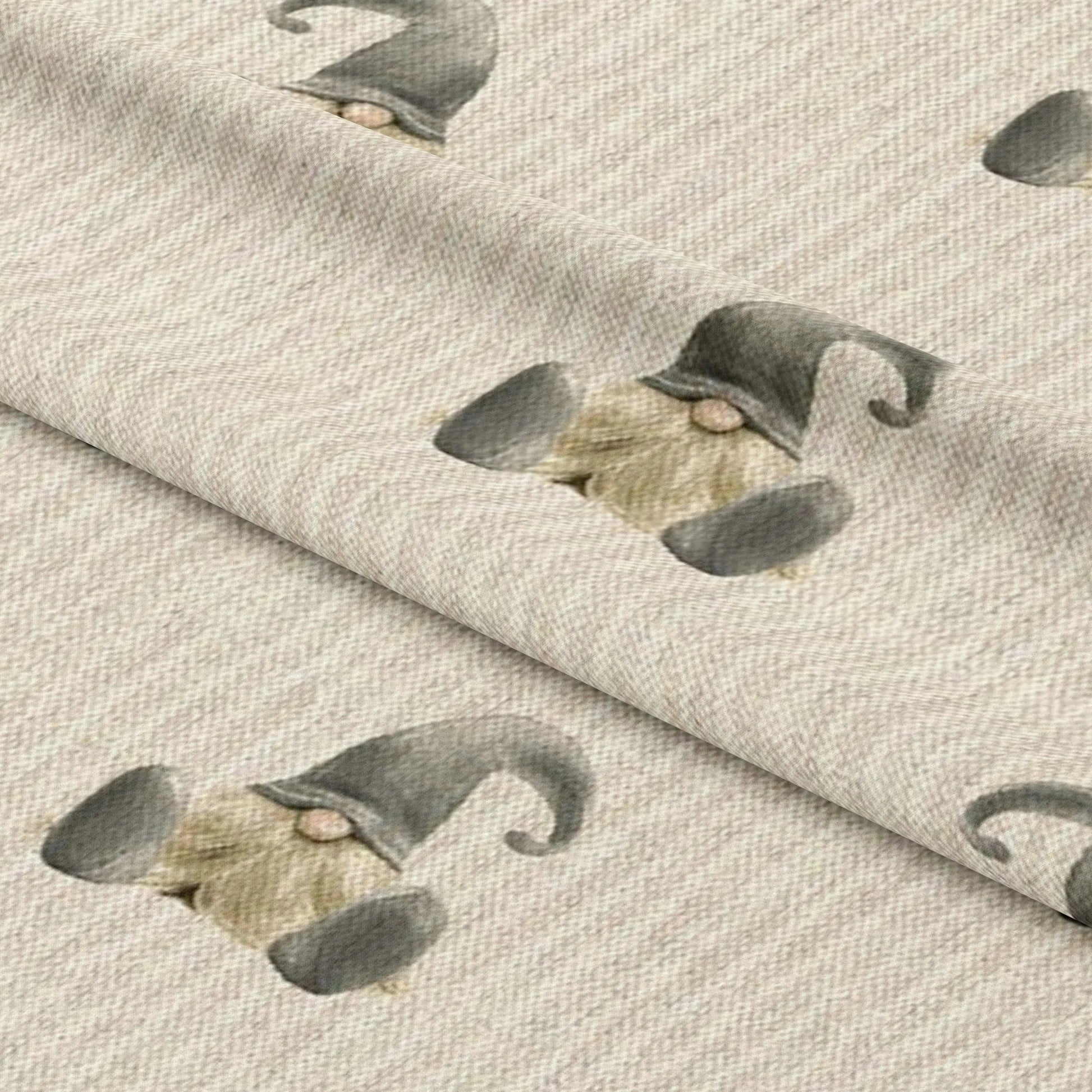 Cotton Rich Linen Look Digitally Printed Panama Fabric | 55" (140cm) Wide 200gsm Craft & Home DÃ©cor Material â€“ Sold by the Meter