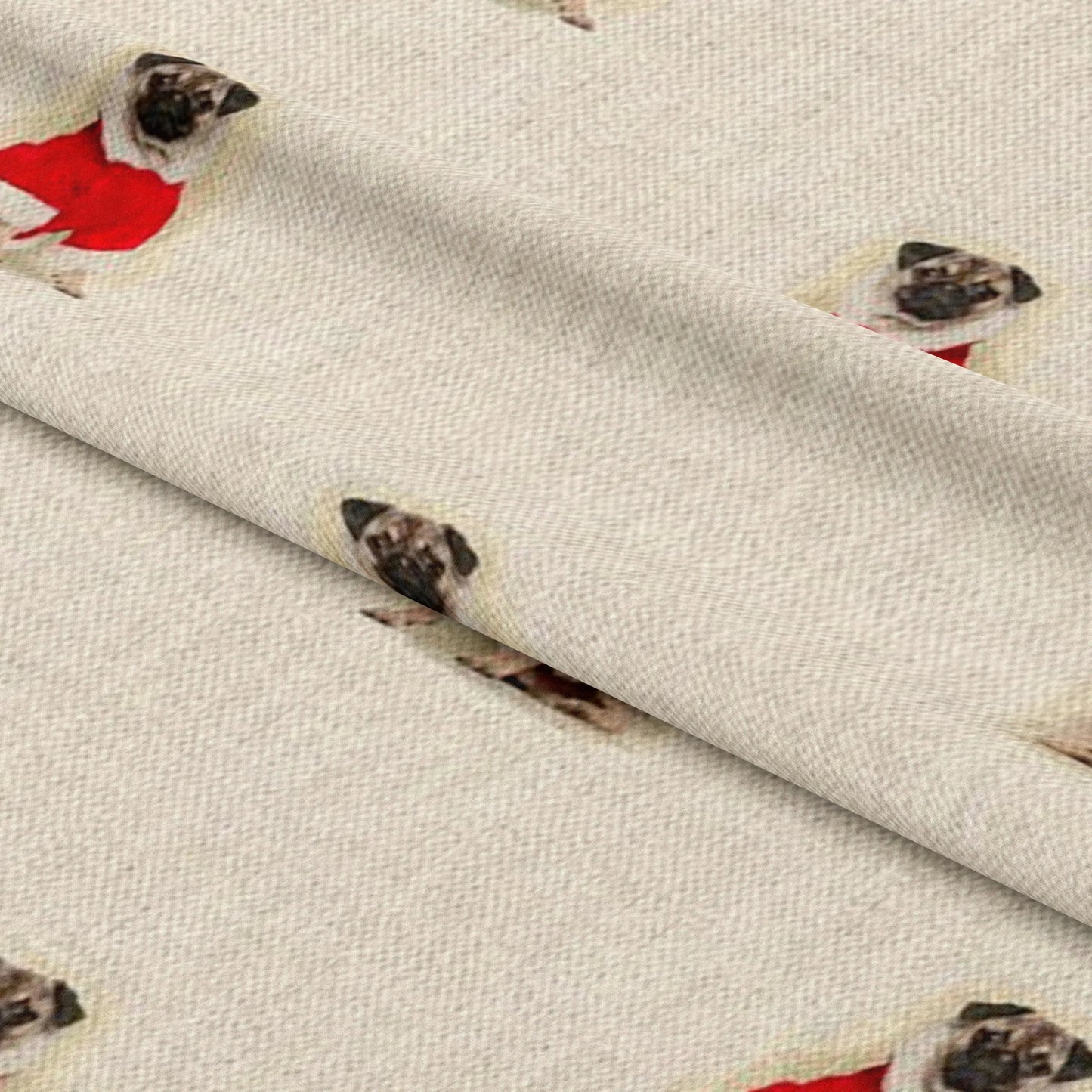 Cotton Rich Linen Look Digitally Printed Panama Fabric | 55" (140cm) Wide 200gsm Craft & Home DÃ©cor Material â€“ Sold by the Meter