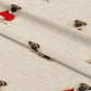 Cotton Rich Linen Look Digitally Printed Panama Fabric | 55" (140cm) Wide 200gsm Craft & Home DÃ©cor Material â€“ Sold by the Meter