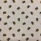 Cotton Rich Linen Look Printed Panama Fabric | 55" (140cm) Wide 200gsm Craft & Home Décor Fabric – Sold by the Meter