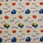 Cotton Rich Linen Look Printed Panama Fabric | 55" (140cm) Wide 200gsm Craft & Home DÃ©cor Fabric â€“ Sold by the Meter