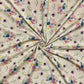 Cotton Rich Linen Look Printed Panama Fabric | 55" (140cm) Wide 200gsm Craft & Home Décor Fabric – Sold by the Meter