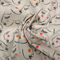 Cotton Rich Linen Look Printed Panama Fabric | 55" (140cm) Wide 200gsm Craft & Home Décor Fabric – Sold by the Meter