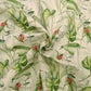 Cotton Rich Linen Look Printed Panama Fabric | 55" (140cm) Wide 200gsm Craft & Home Décor Fabric – Sold by the Meter