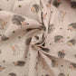 Cotton Rich Linen Look Printed Panama Fabric | 55" (140cm) Wide 200gsm Craft & Home Décor Fabric – Sold by the Meter