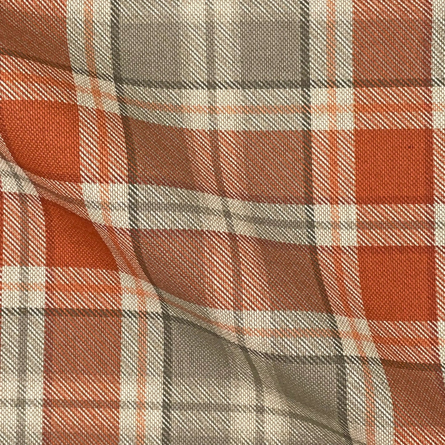 Cotton Rich Linen Look Printed Panama Fabric | 55" (140cm) Wide 200gsm Craft & Home Décor Fabric – Sold by the Meter