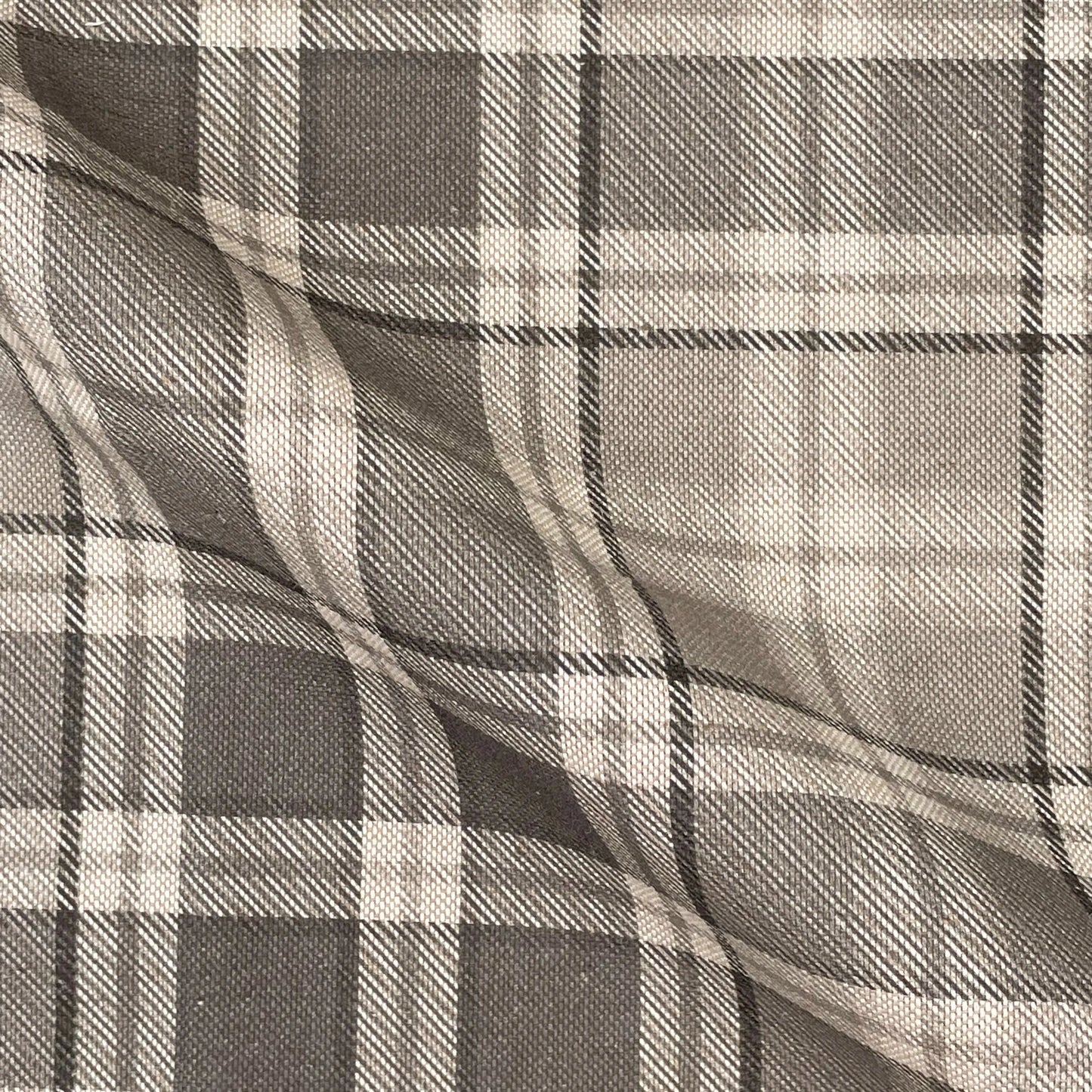 Cotton Rich Linen Look Printed Panama Fabric | 55" (140cm) Wide 200gsm Craft & Home DÃ©cor Fabric â€“ Sold by the Meter