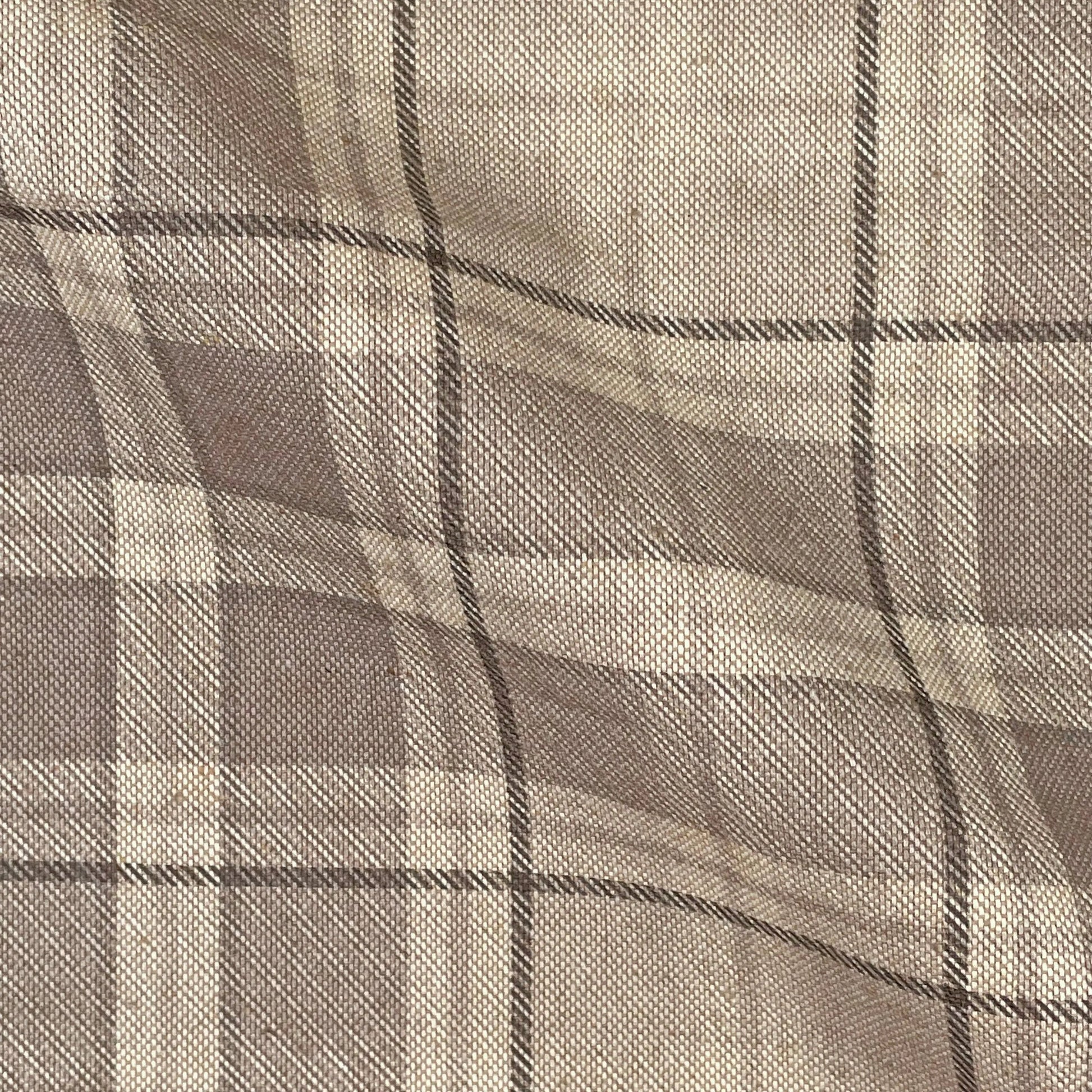 Cotton Rich Linen Look Printed Panama Fabric | 55" (140cm) Wide 200gsm Craft & Home DÃ©cor Fabric â€“ Sold by the Meter