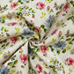 Cotton Rich Linen Look Printed Panama Fabric | 55" (140cm) Wide 200gsm Craft & Home DÃ©cor Fabric â€“ Sold by the Meter