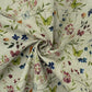 Cotton Rich Linen Look Printed Panama Fabric | 55" (140cm) Wide 200gsm Craft & Home DÃ©cor Fabric â€“ Sold by the Meter