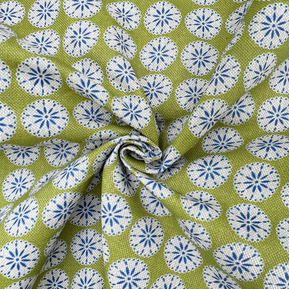 Cotton Rich Linen Look Printed Panama Fabric | 55" (140cm) Wide 200gsm Craft & Home DÃ©cor Fabric â€“ Sold by the Meter