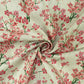 Cotton Rich Linen Look Printed Panama Fabric | 55" (140cm) Wide 200gsm Craft & Home DÃ©cor Fabric â€“ Sold by the Meter