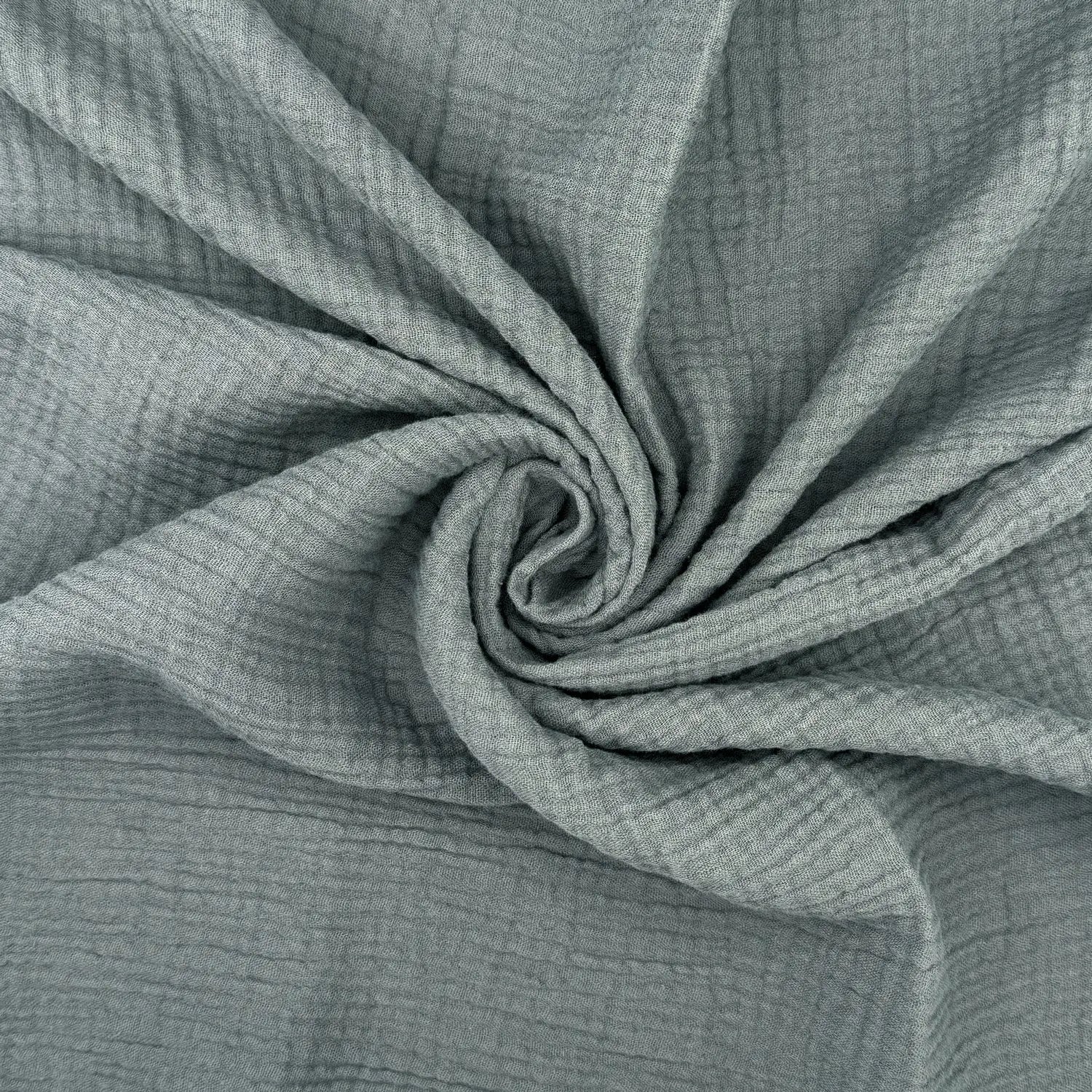 100% Cotton Double Gauze Fabric | Soft Lightweight OEKO-TEX Cotton 52" (132cm) Wide â€“ Sold by the Meter